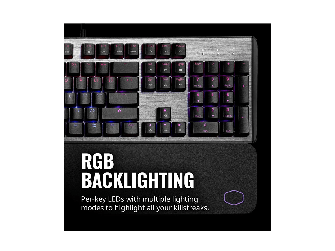 Cooler Master CK550 V2 Gaming Mechanical Keyboard Red Switch with RGB Backlighting in Qatar