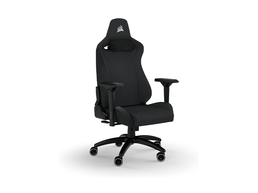 Corsair TC200 Gaming Chair - Soft Fabric – Black in Qatar