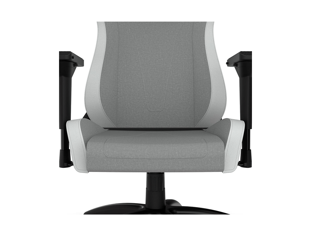 Corsair TC200 Gaming Chair - Soft Fabric – Light Grey/White in Qatar