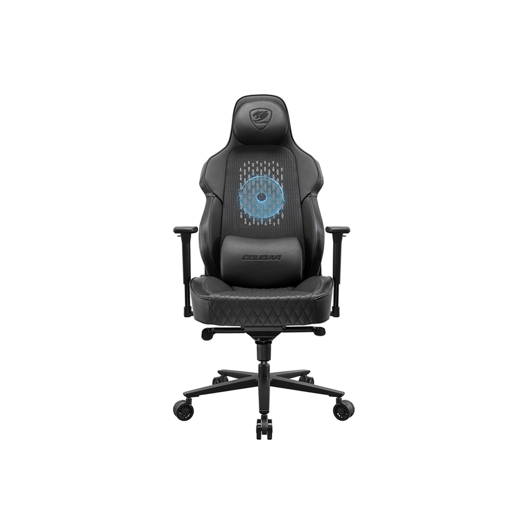 Cougar NxSys Aero Gaming Chair with an integrated 200mm RGB Fan in Qatar
