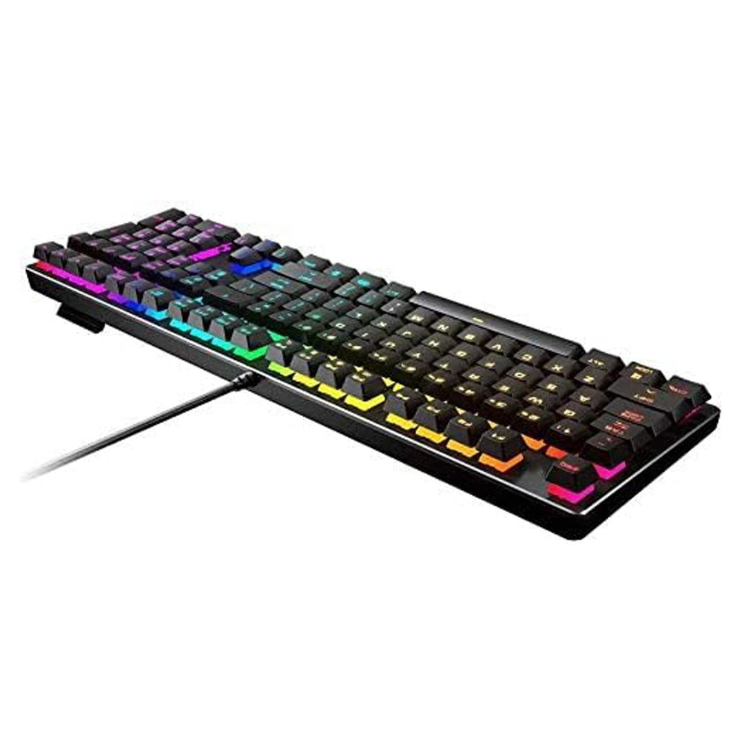 Cougar Vantar MX Red RGB Low Profile Mechanical Gaming Keyboard 1Ms Response Time - N-Key Rollover - Black in Qatar