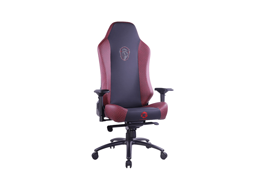 GAMEON x DC Licensed Gaming Chair With Adjustable 4D Armrest & Metal Base - House of The Dragons in Qatar