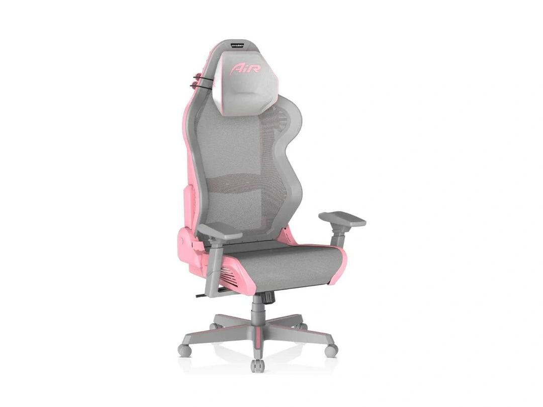 DXRacer Air Series Gaming Chair - Pink and Grey in Qatar