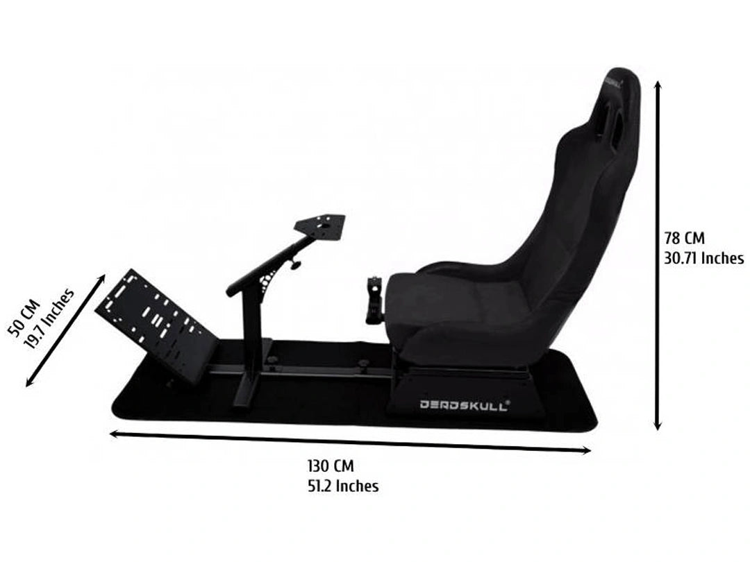 DeadSkull Racing Simulator PlaySeat Black & Red | Qatar