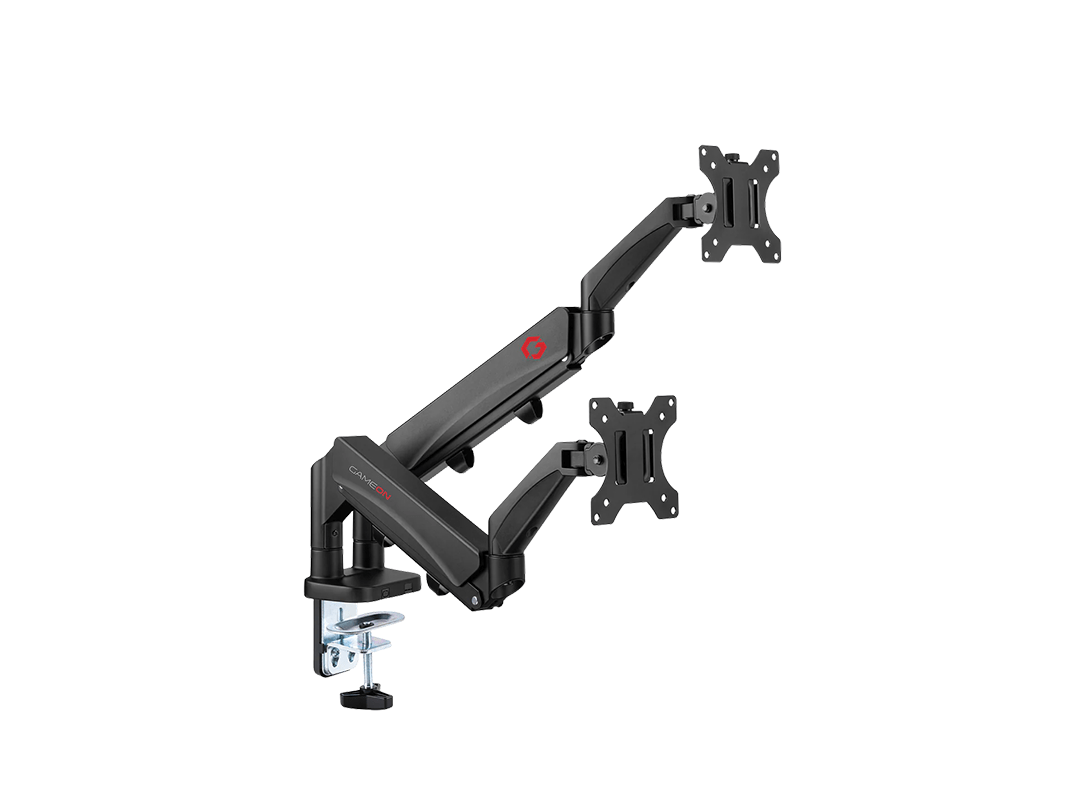 GAMEON GO-5350 Dual Monitor Arm For Gaming And Office Use, 17