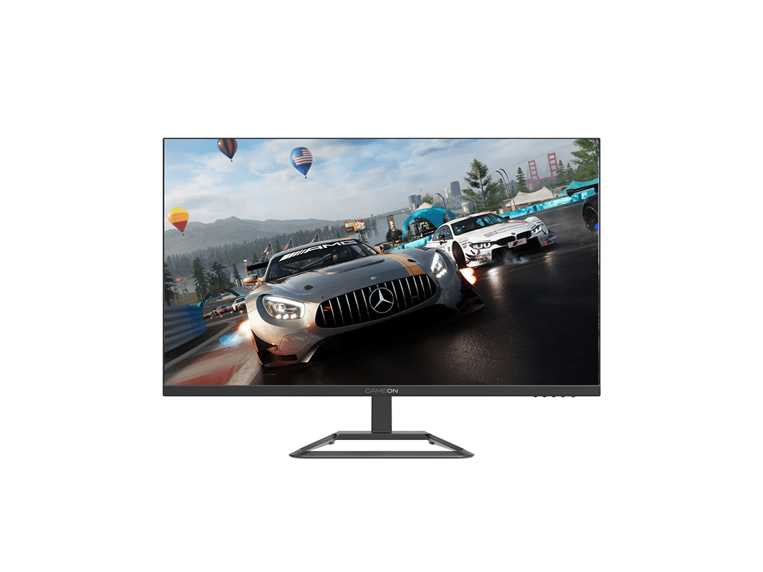 GAMEON GOP32QHD165IPS 32 Inch Gaming Monitor, QHD, 165Hz, 1ms, 2560x1440, 2K Computer Monitor, IPS, HDR 10, G-Sync & FreeSync, Tilt, Flat Screen, HDMI 2.1 Console Compatible - Black in Qatar