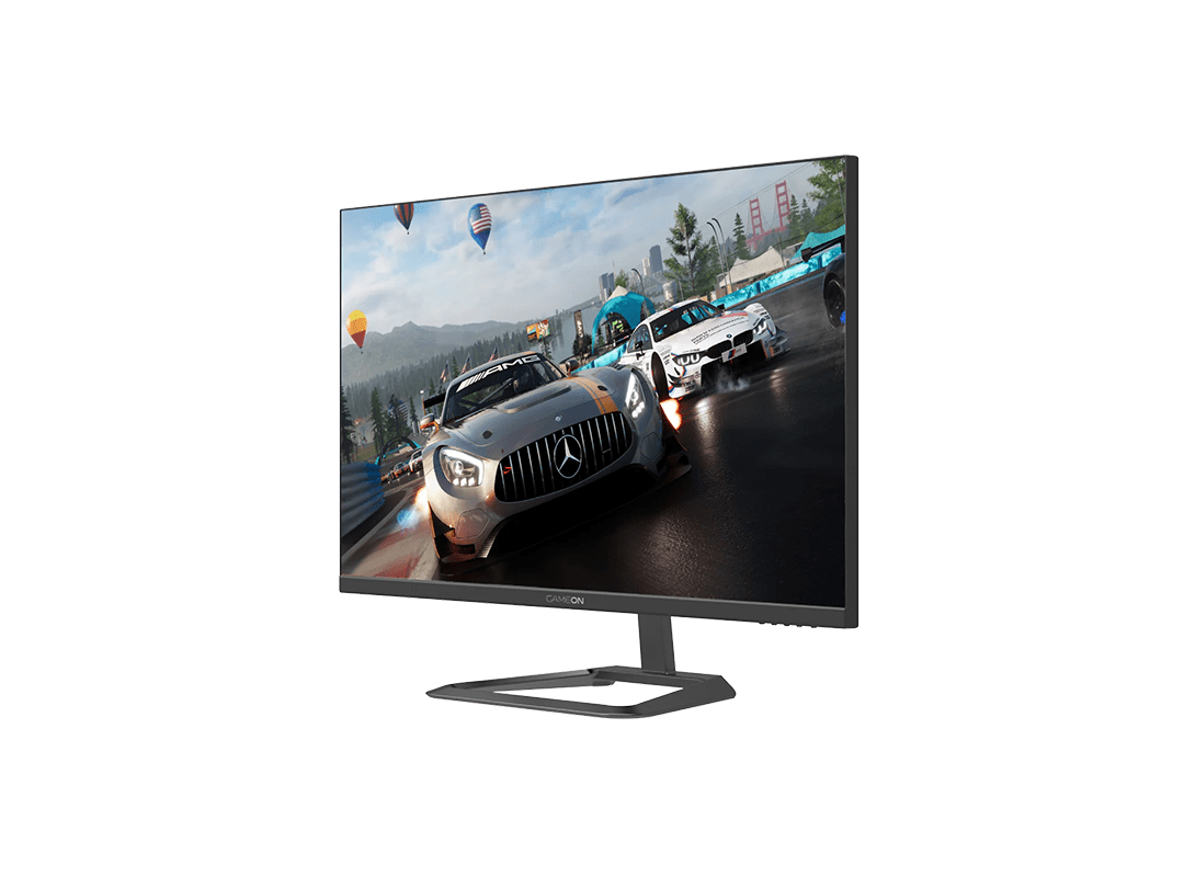 GAMEON GOP32QHD165IPS 32 Inch Gaming Monitor, QHD, 165Hz, 1ms, 2560x1440, 2K Computer Monitor, IPS, HDR 10, G-Sync & FreeSync, Tilt, Flat Screen, HDMI 2.1 Console Compatible - Black in Qatar