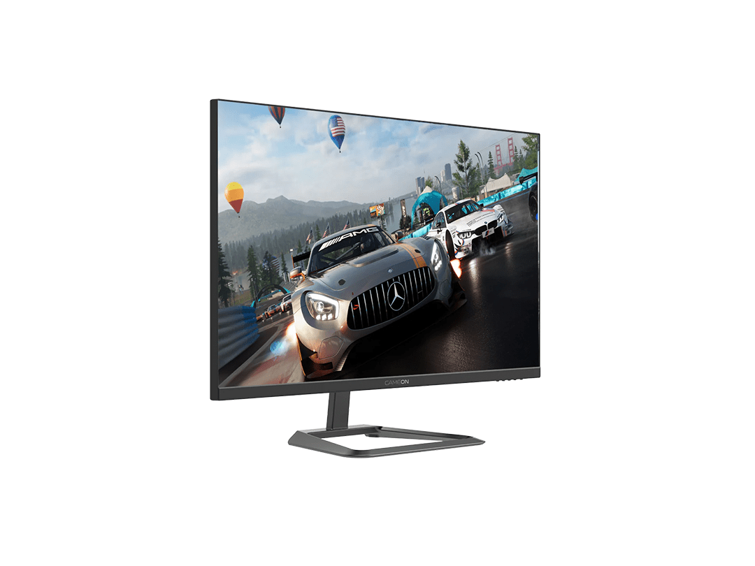 GAMEON GOP32QHD165IPS 32 Inch Gaming Monitor, QHD, 165Hz, 1ms, 2560x1440, 2K Computer Monitor, IPS, HDR 10, G-Sync & FreeSync, Tilt, Flat Screen, HDMI 2.1 Console Compatible - Black in Qatar