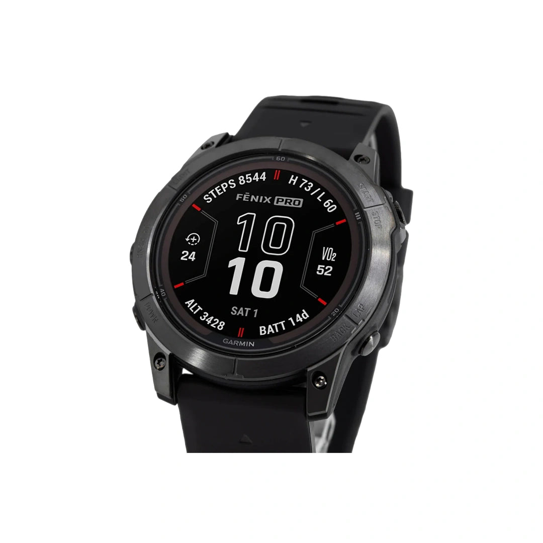 Garmin Fenix 7X Pro Sapphire Solar Carbon Grey Tie Black Band in Qatar