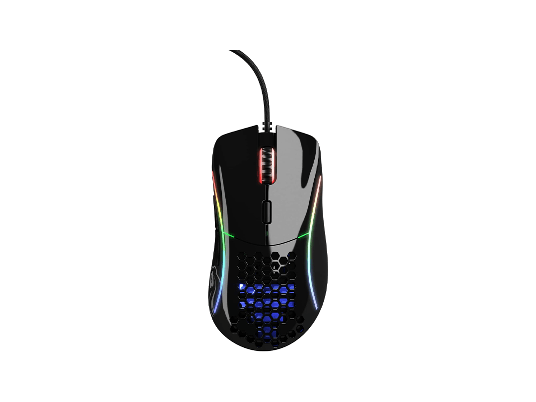 Glorious Model D Wired Gaming Mouse - Glossy Black in Qatar