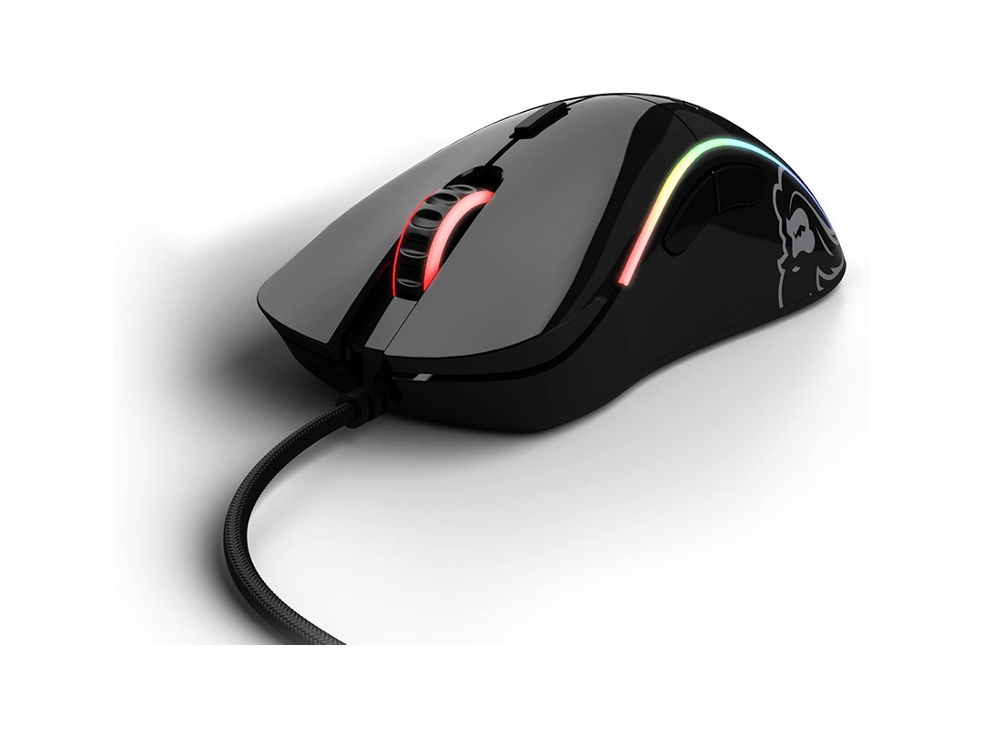 Glorious Model D Wired Gaming Mouse - Glossy Black in Qatar