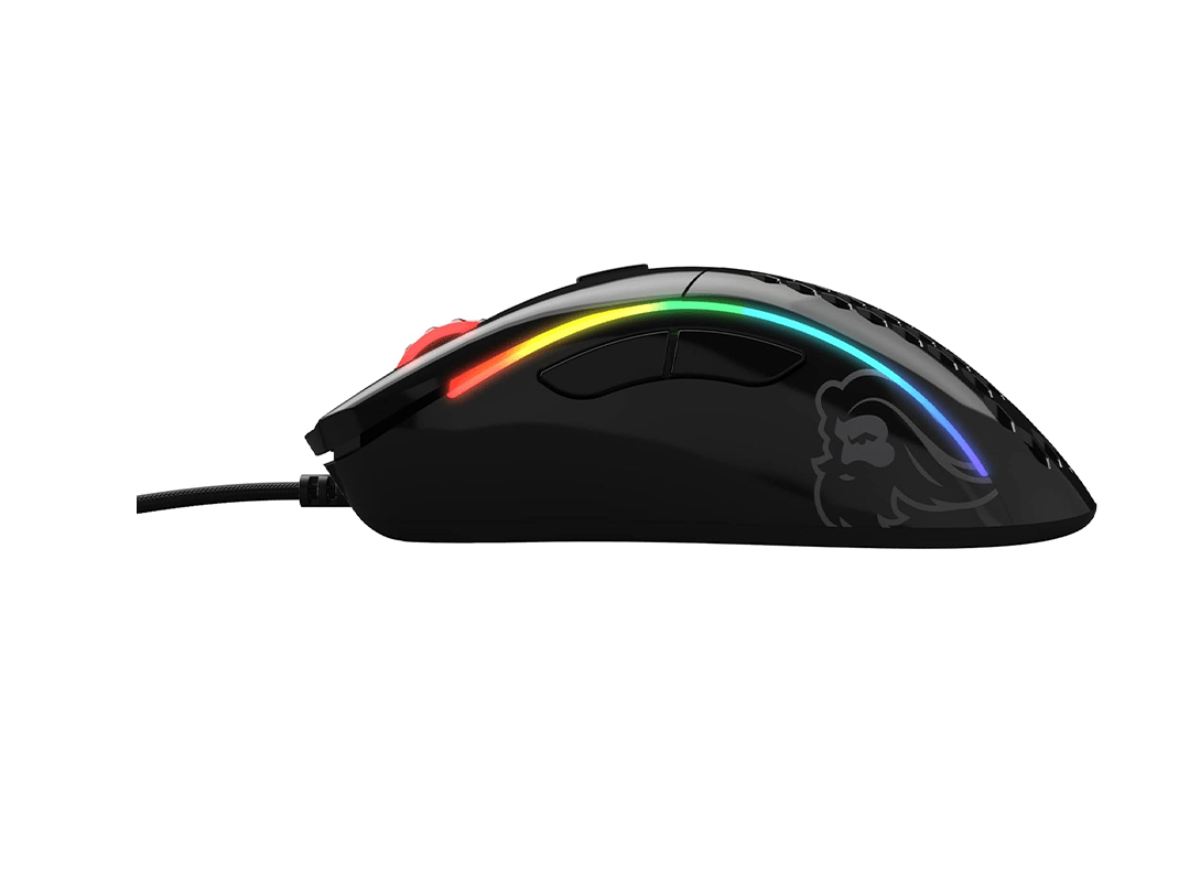 Glorious Model D Wired Gaming Mouse - Glossy Black in Qatar