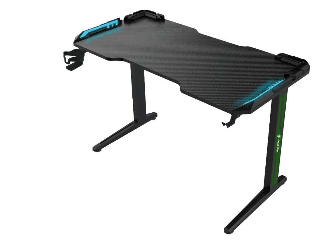 Green Lion Gaming Table - Black