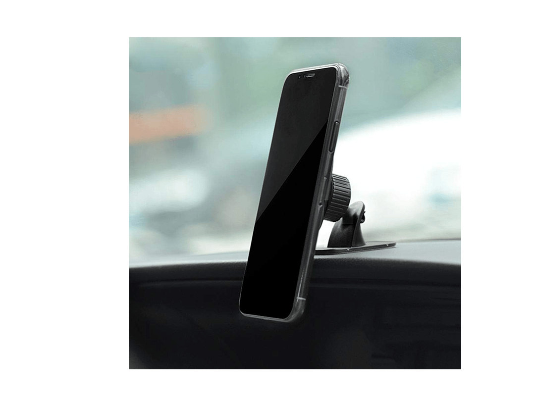 HOCO CA24 Universal Magnetic Car Phone Holder with 360 Rotating Dashboard Mount Stand Bracket in Qatar