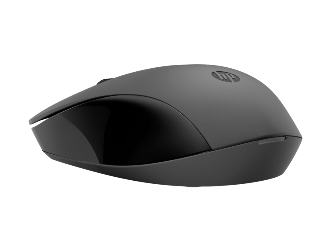 HP 150 Wireless Optical USB Mouse Ergonomic ambidextrous Design, 1600 DPI in Qatar