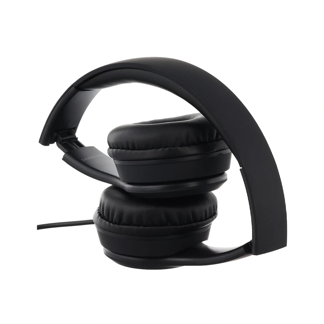 Hoco Headpnones “W21 Graceful Charm” Wired Headset with Mic - Black in Qatar