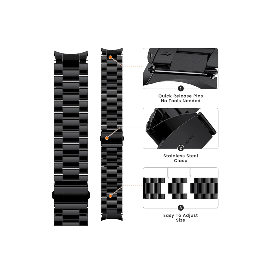 Huawei Watch GT 4 46mm - Black Fluoroelastomer Strap