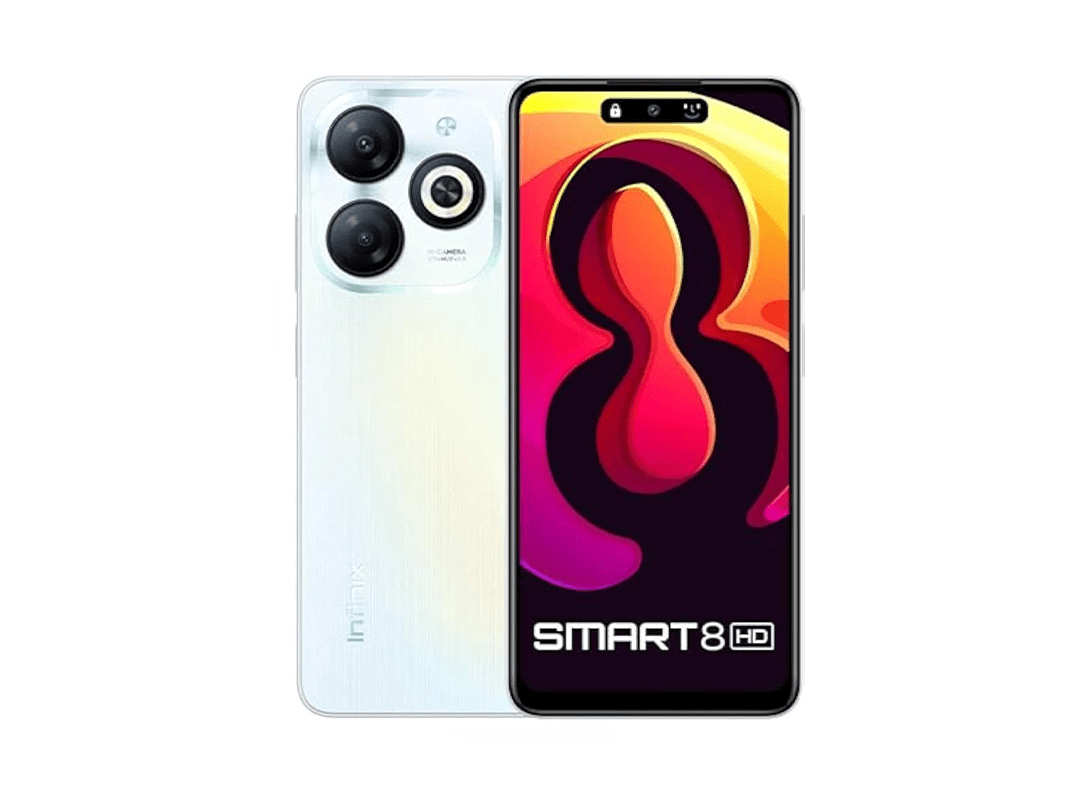 Infinix Smart 8 LTE 3GB 64GB - Galaxy White in Qatar