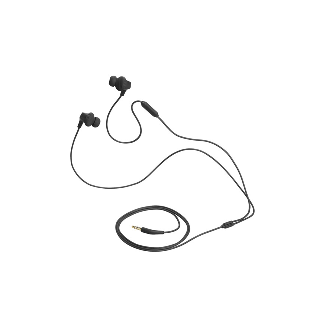 JBL Endurance Run 2 Wired In-Ear Sports Earphones - Black