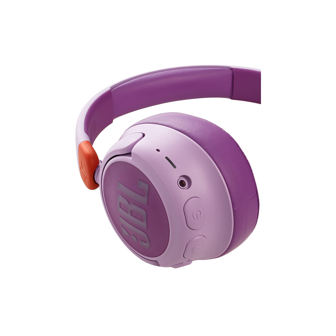 JBL JR 460NC Noise-Canceling Wireless Over-Ear Kids Headphones - Pink