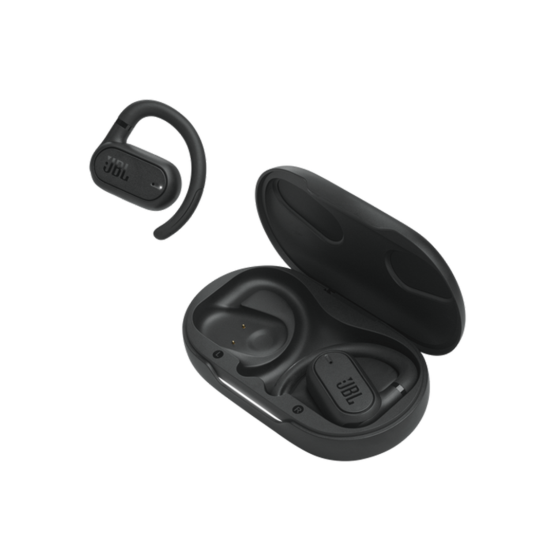 JBL Soundgear Sense Black True Wireless Open Ear Headphones