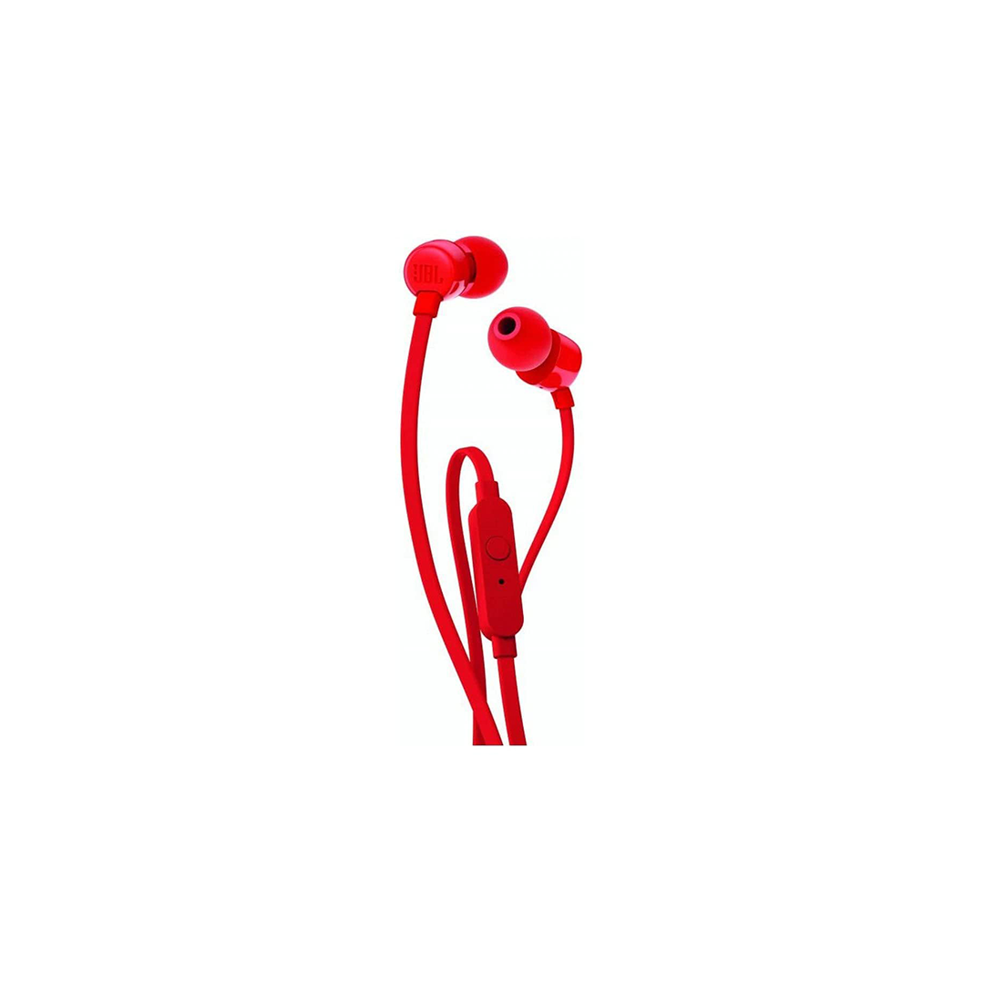 JBL T110BT Wireless In-Ear Headphones - Red