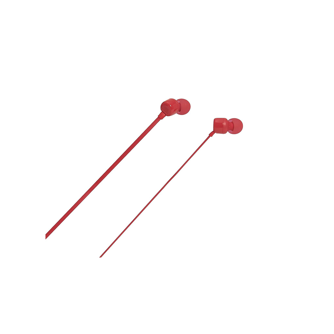 JBL T110BT Wireless In-Ear Headphones - Red