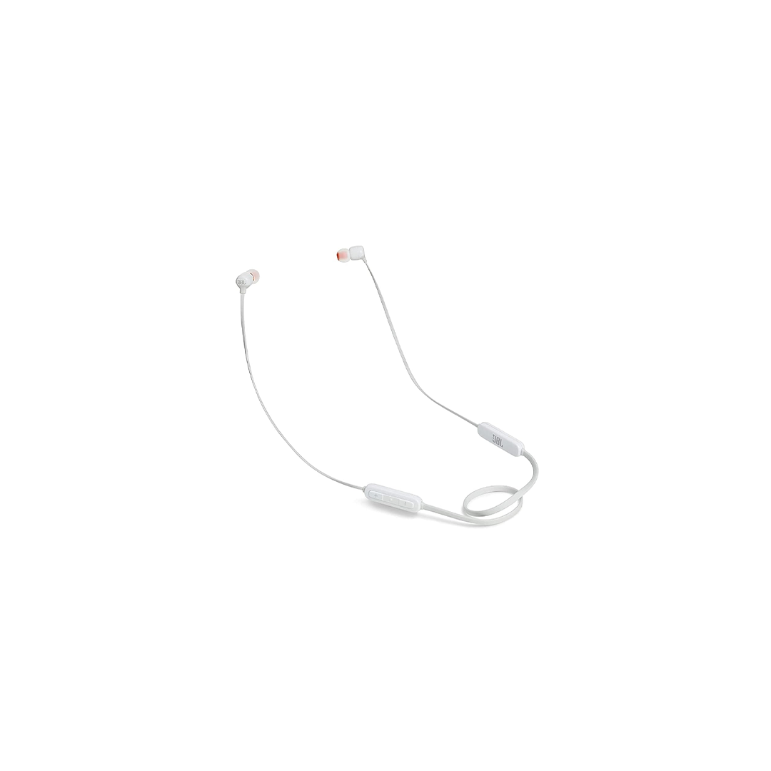 JBL T110BT Wireless In-Ear Headphones - White