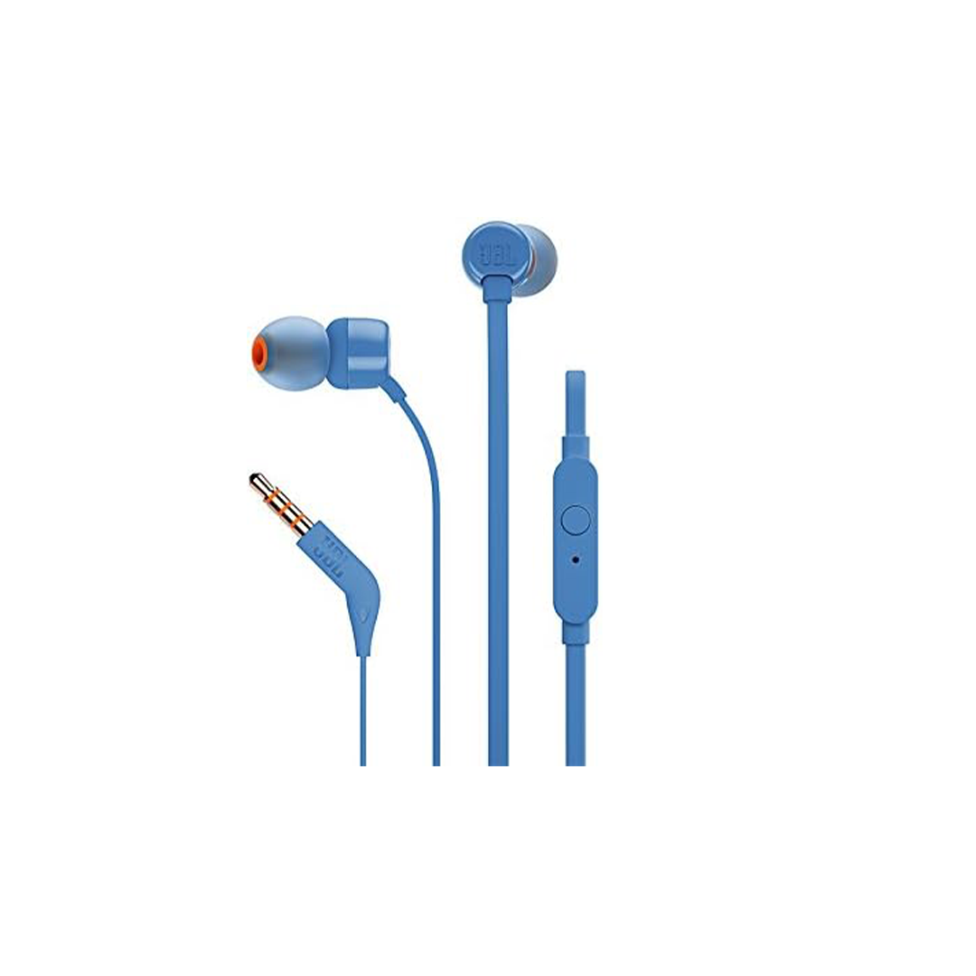 JBL T110BT Wireless In-Ear Headphones - Blue