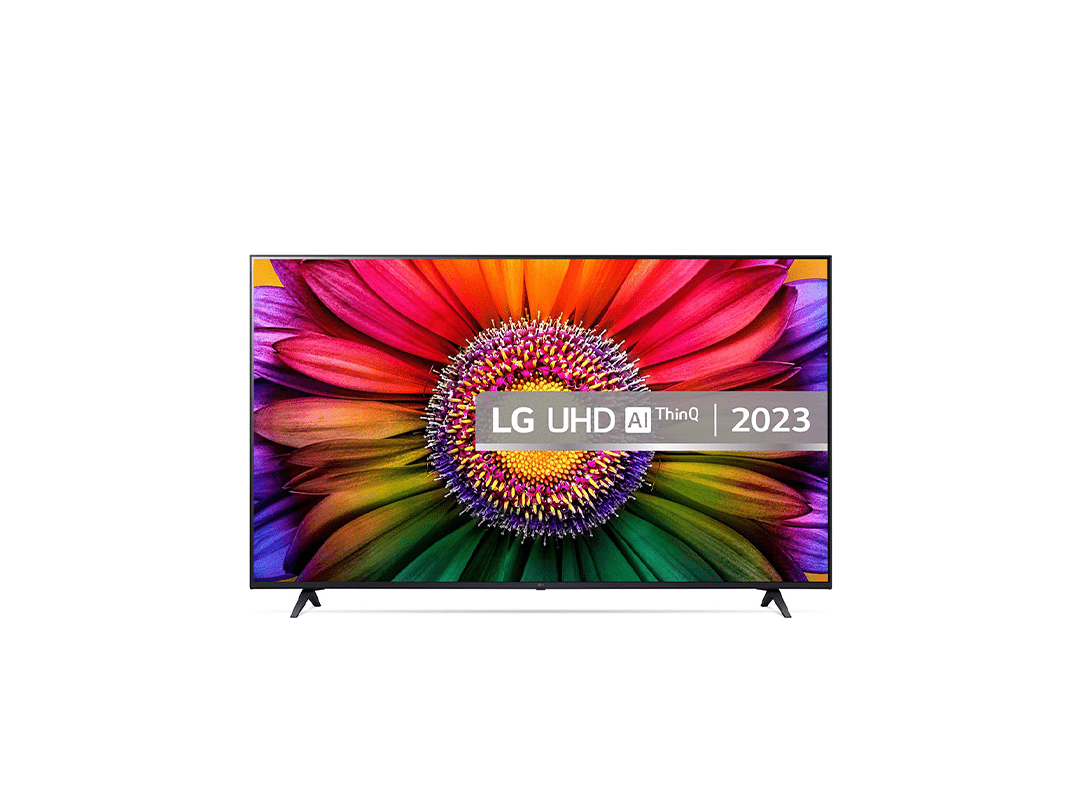 LG UR80 55 inches 4K UHD Smart LED TV -  Black in Qatar