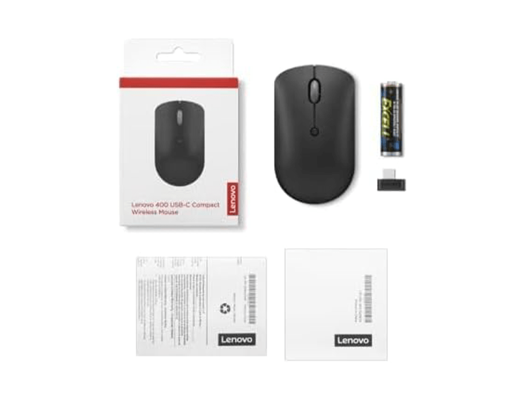 Lenovo 400 USB-C Wireless Compact Mouse in Qatar