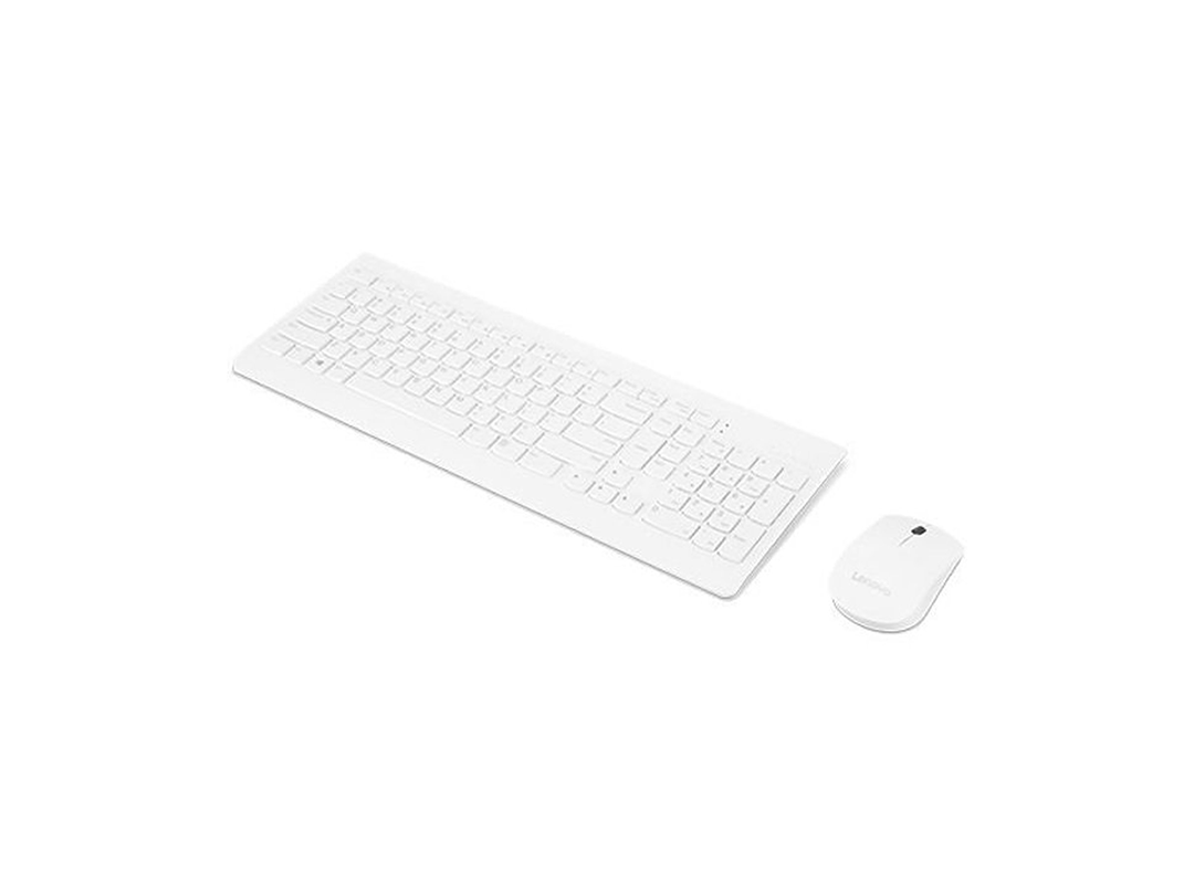 Lenovo 510 Wireless Combo Keyboard & Mouse - White in Qatar