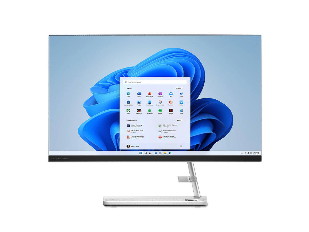 Lenovo AIO IdeaCenter 3 22IAP7 I5-12450H 8GB 512GB SSD/21.5 inch FHD Win 11 - White in Qatar