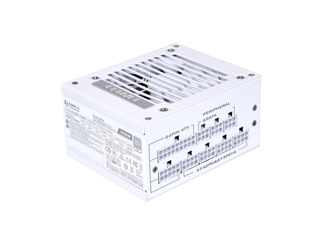 Lian Li 850W SP850 80+ Gold SFX Modular Power Supply - White in Qatar