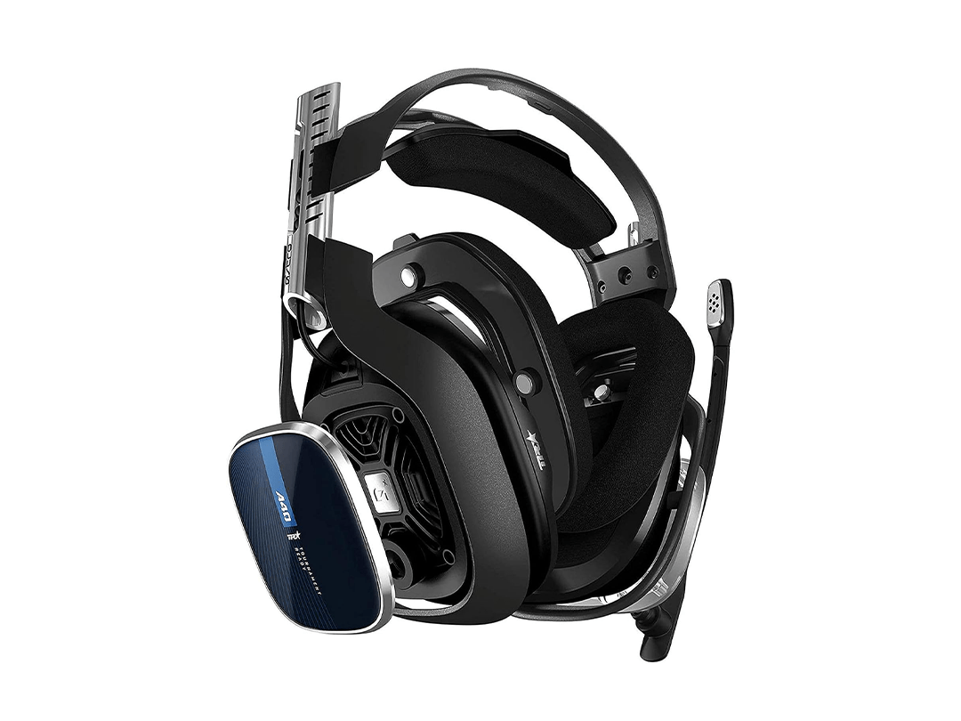 Logitech ASTRO Gaming A40 TR Gaming Headset with MixAmp TR Pro for PS4, Windows, Mac - Black in Qatar