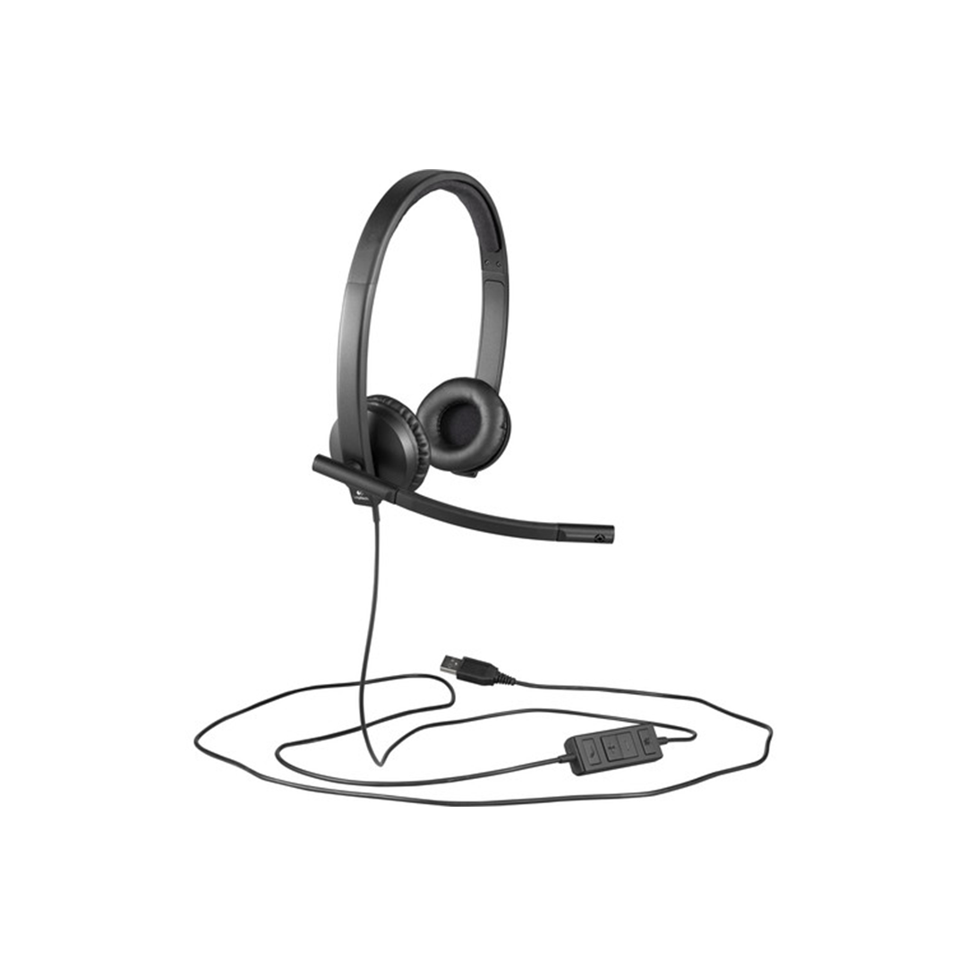 Logitech H570e Wired USB Stereo Headset in Qatar