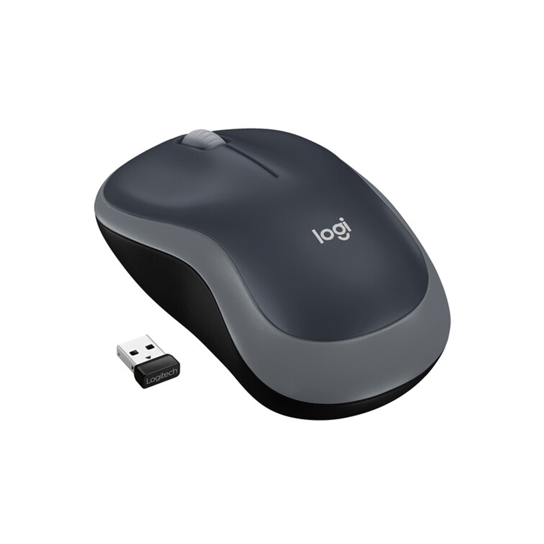 Logitech M185 Wireless Mouse - Swift Gray in Qatar