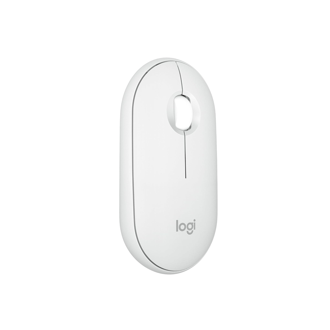 Logitech Pebble Mouse 2 M350S Tonal White in Qatar