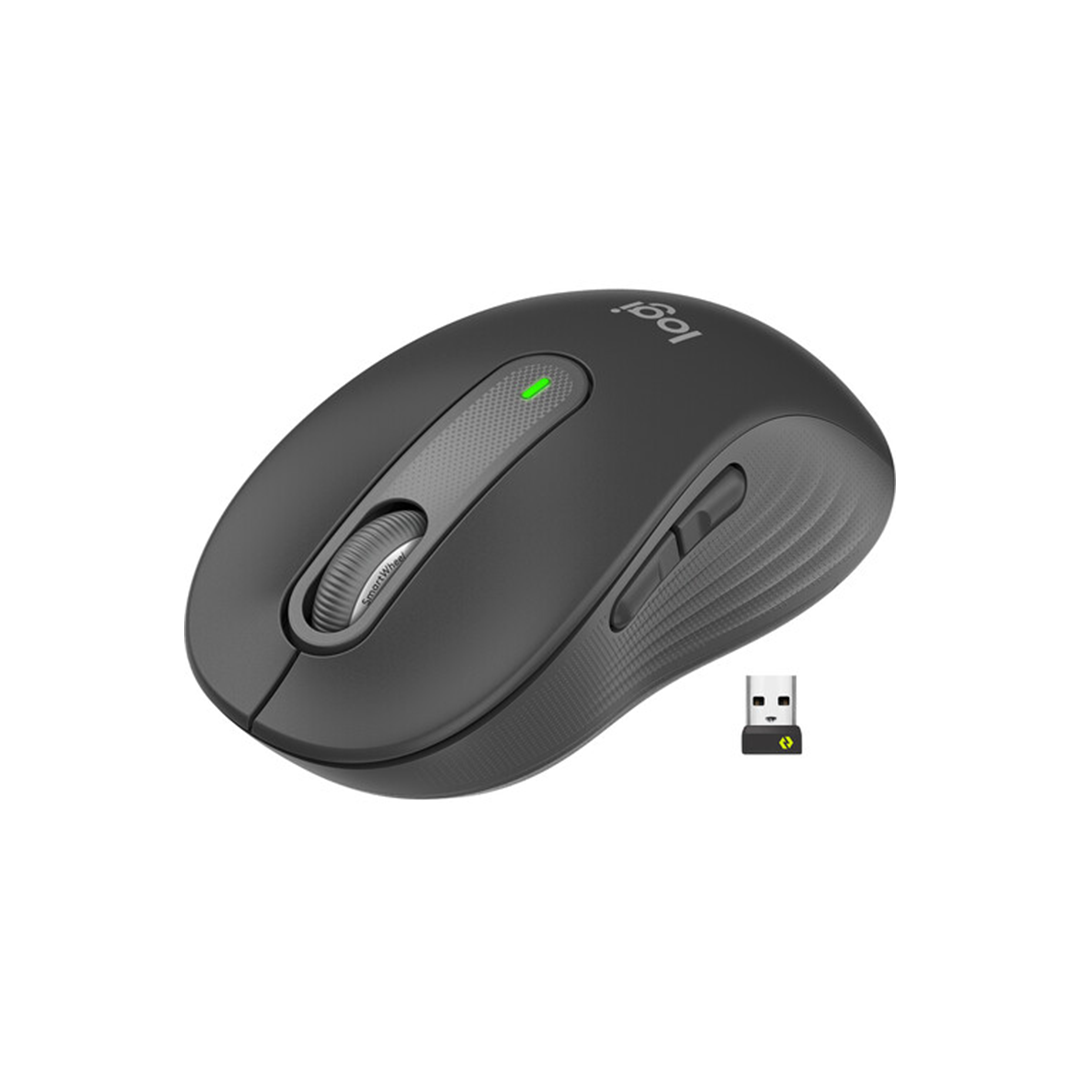 Logitech Signature M650 Wireless Mouse - Graphite in Qatar