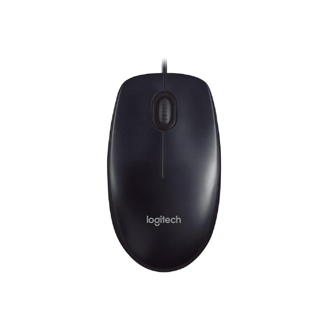 Logitech Wired Mouse M90 - Grey in Qatar