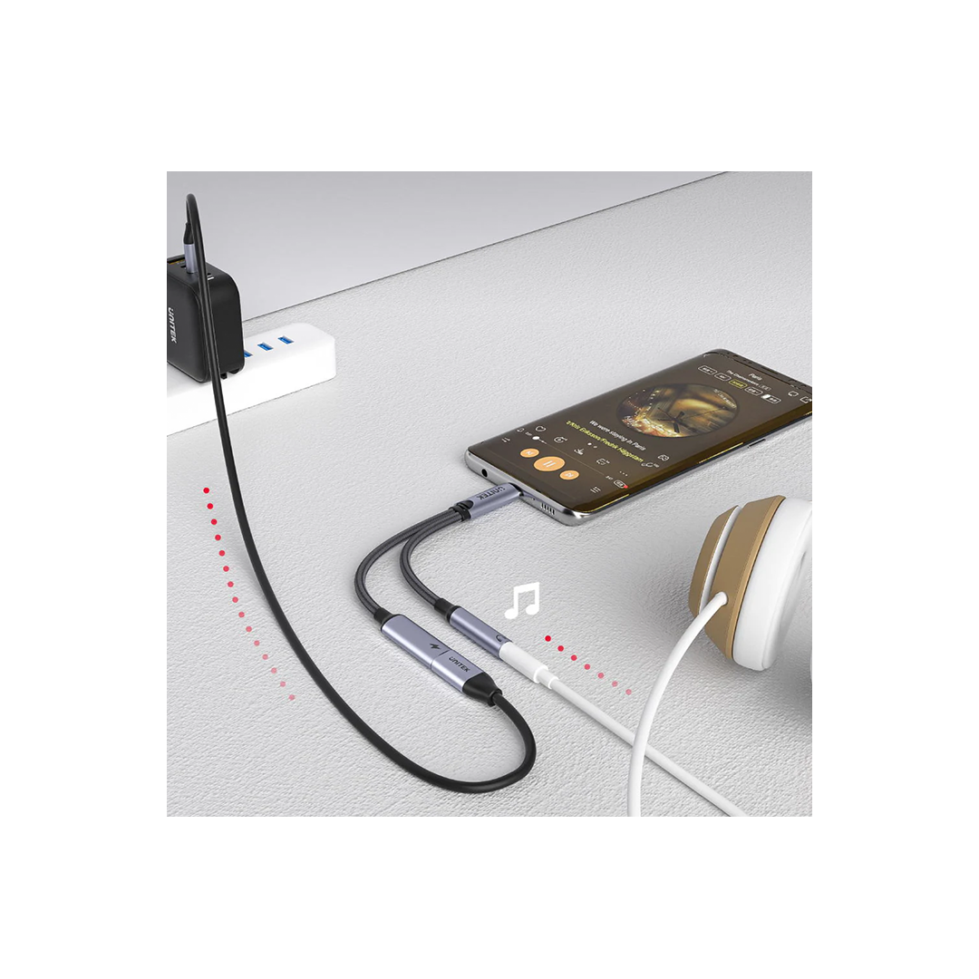 Unitek USB C to 3.5mm Audio Jack Adapter in Qatar