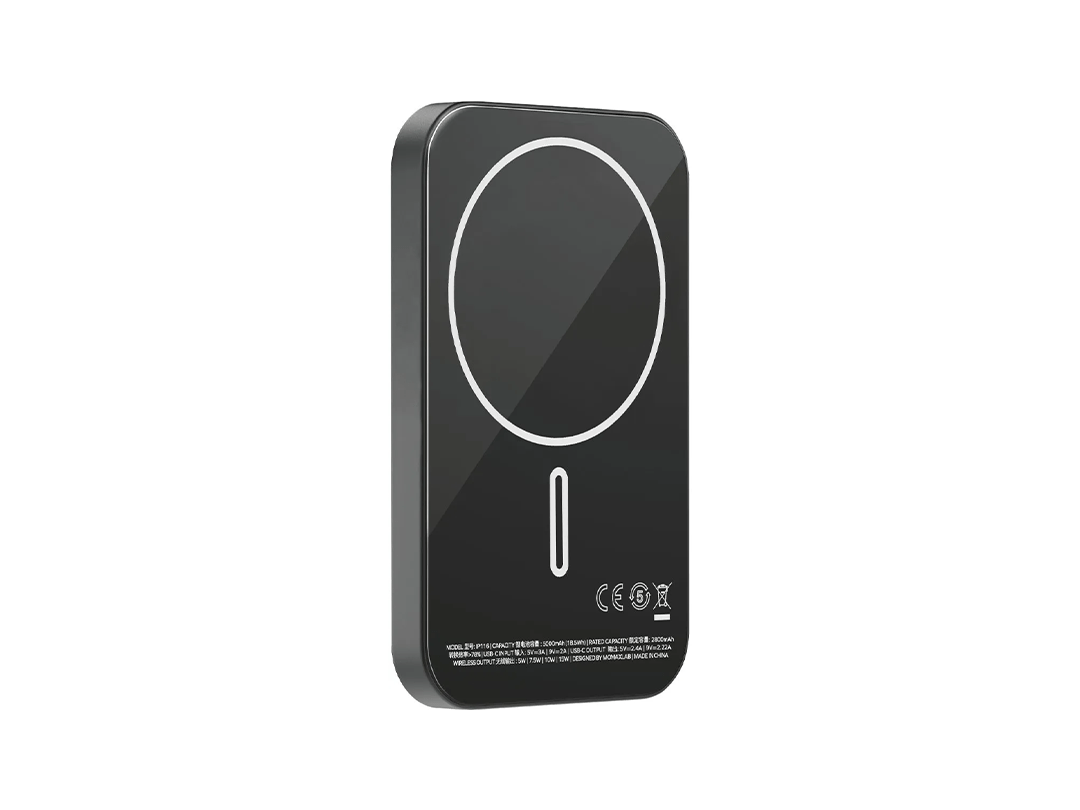 MOMAX Q MAG X 5000mAh 15W Magsafe Wireless Power Bank - Black in Qatar