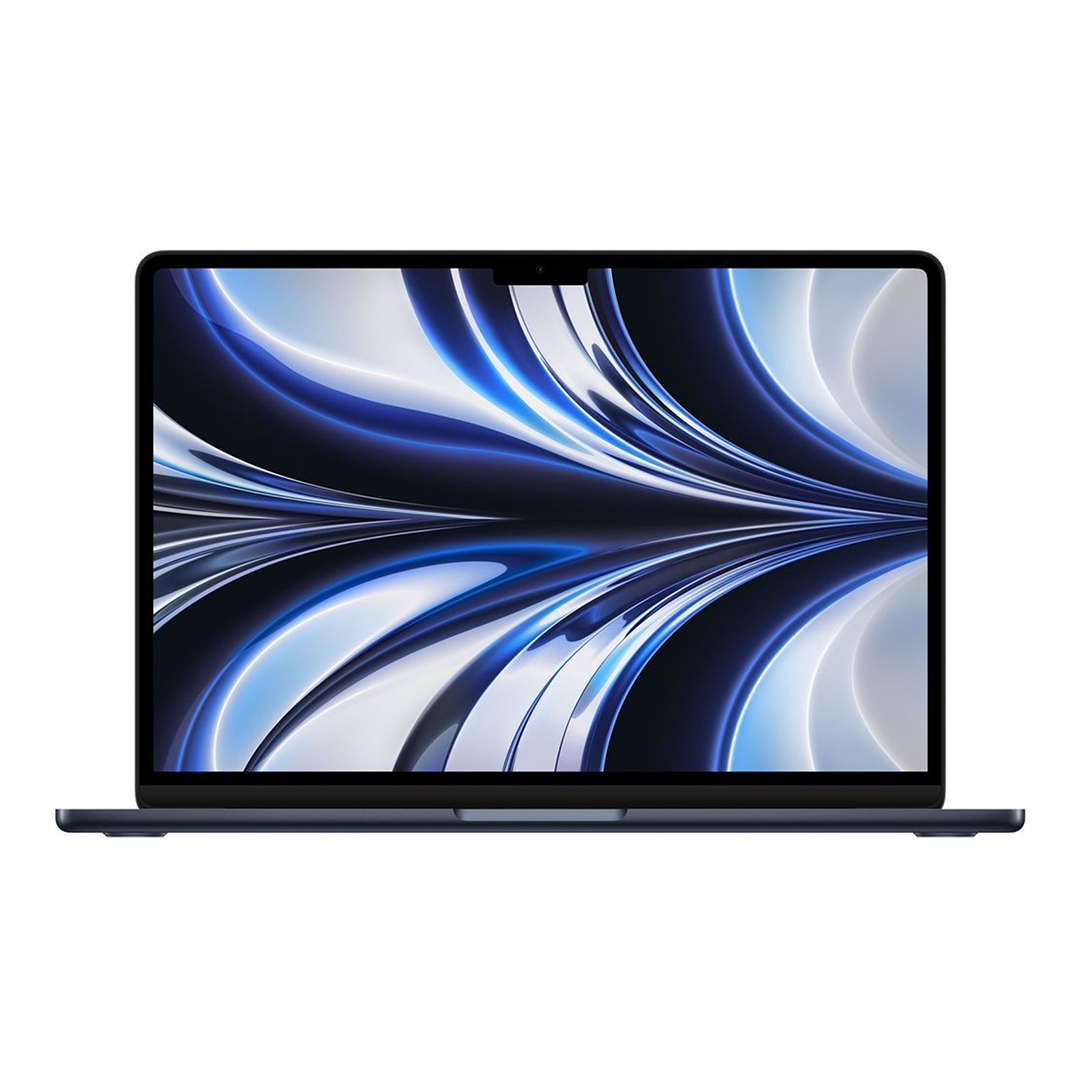 Apple MacBook Air 13.6-inch (2022) – Apple M2 Chip / 8GB RAM / 512GB SSD / 10-core GPU / macOS Monterey / English & Arabic Keyboard / Midnight