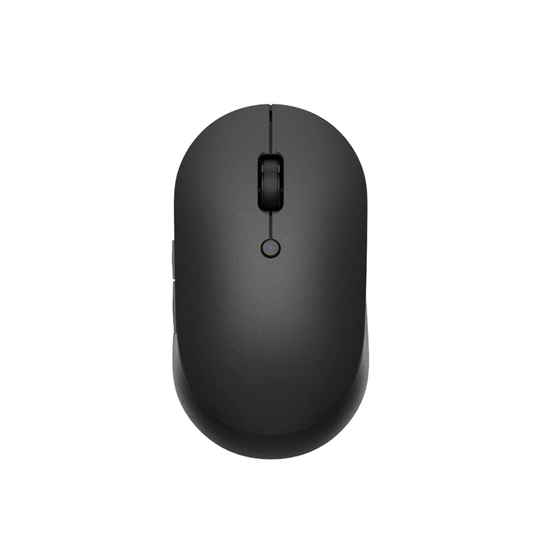 Buy Xiaomi Dual Mode Wireless Mouse Silent Edition Black in Qatar