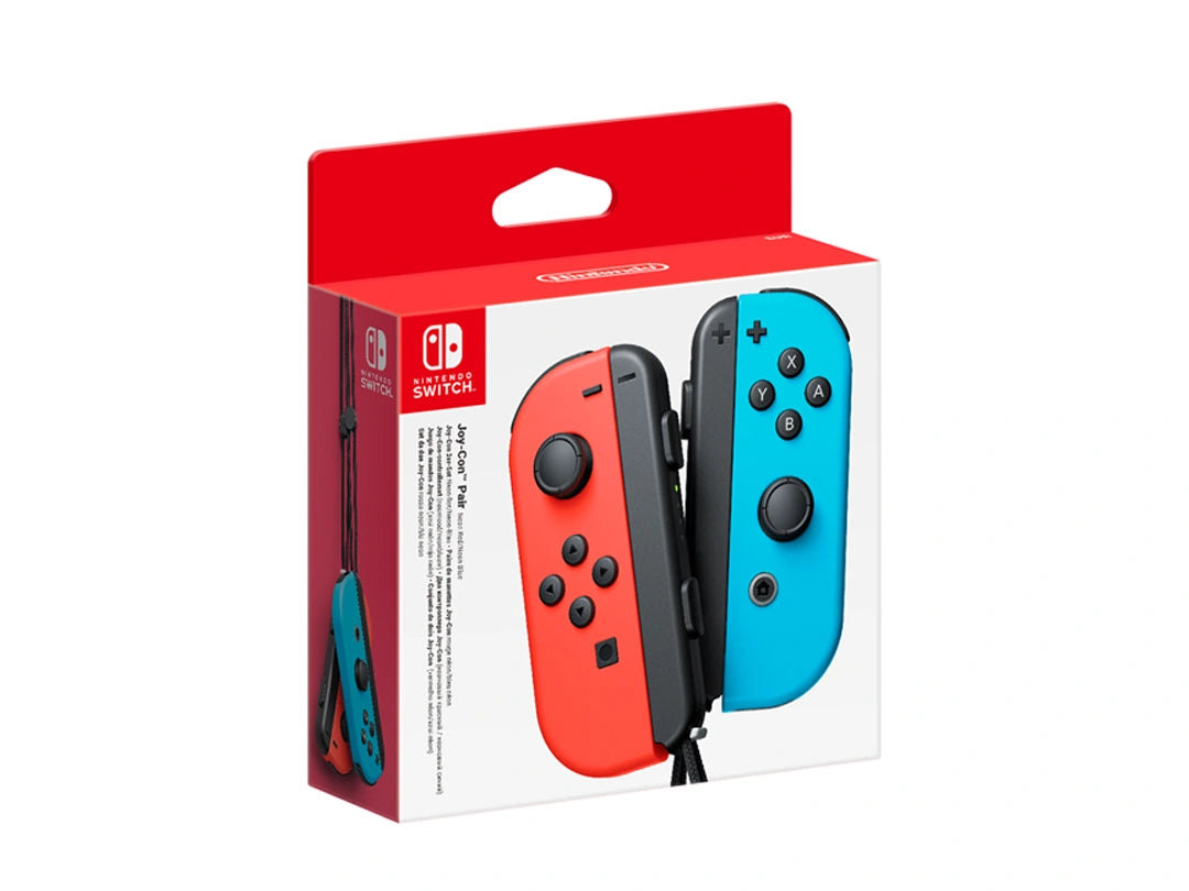 Nintendo Switch Joy-Con Neon Red (L) & Neon Blue (R) Controller Set in Qatar