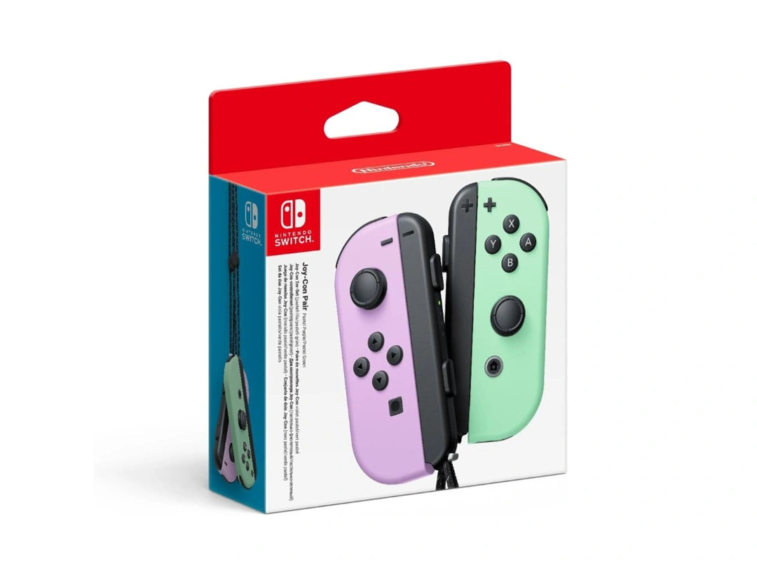 Nintendo Switch Joy-Con Pastel Purple & Pastel Green Controller in Qatar