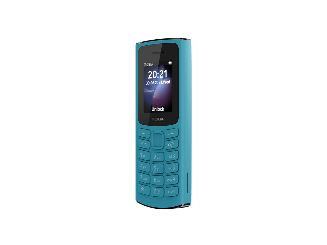 Nokia 105 4G DS Feature Phone - Blue in Qatar