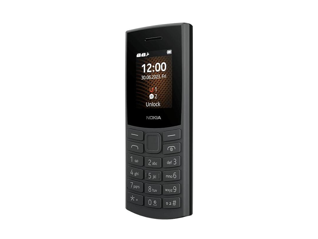 Nokia 105 4G DS Feature Phone - Charcoal in Qatar