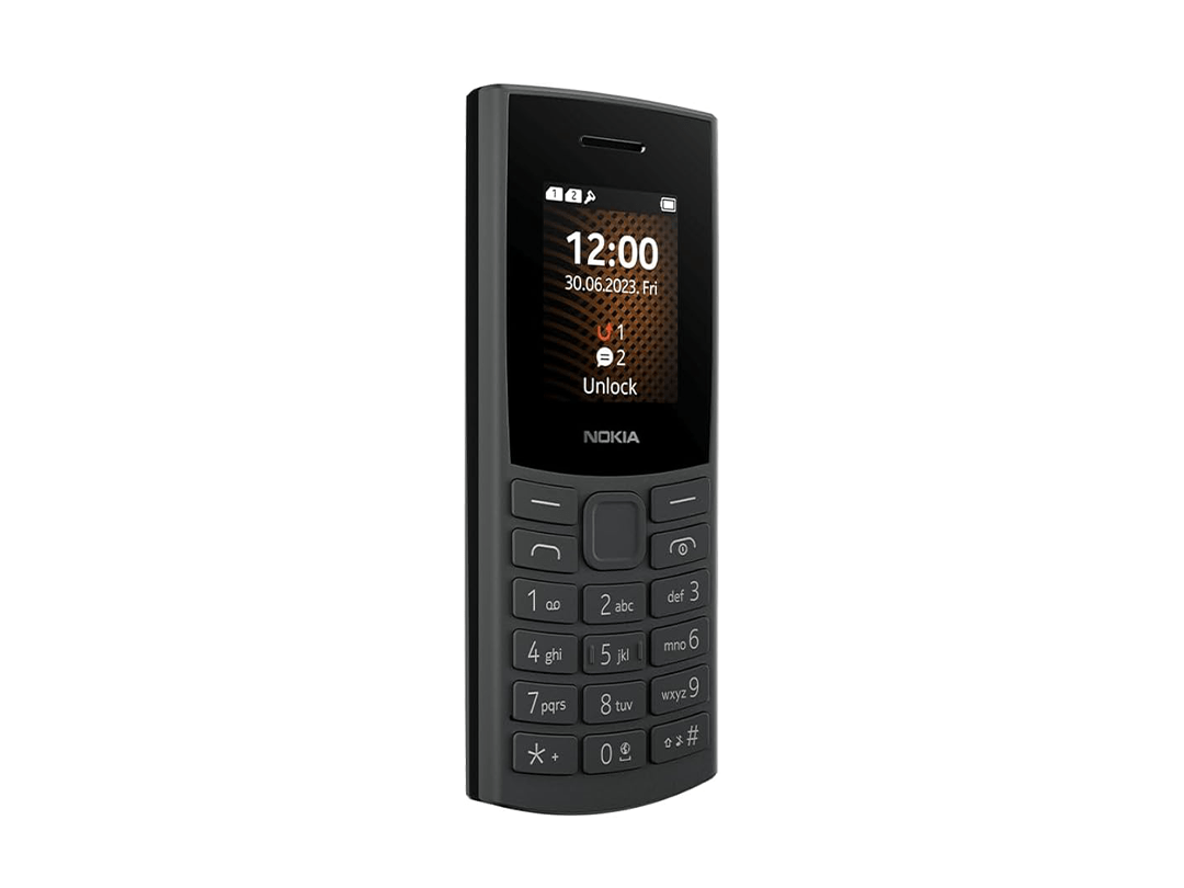 Nokia 105 4G DS Feature Phone - Charcoal in Qatar