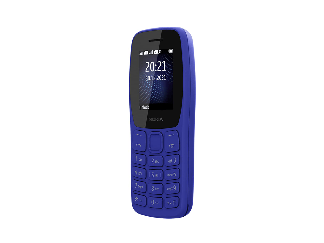 Nokia 105 DS Feature Phone - Blue in Qatar